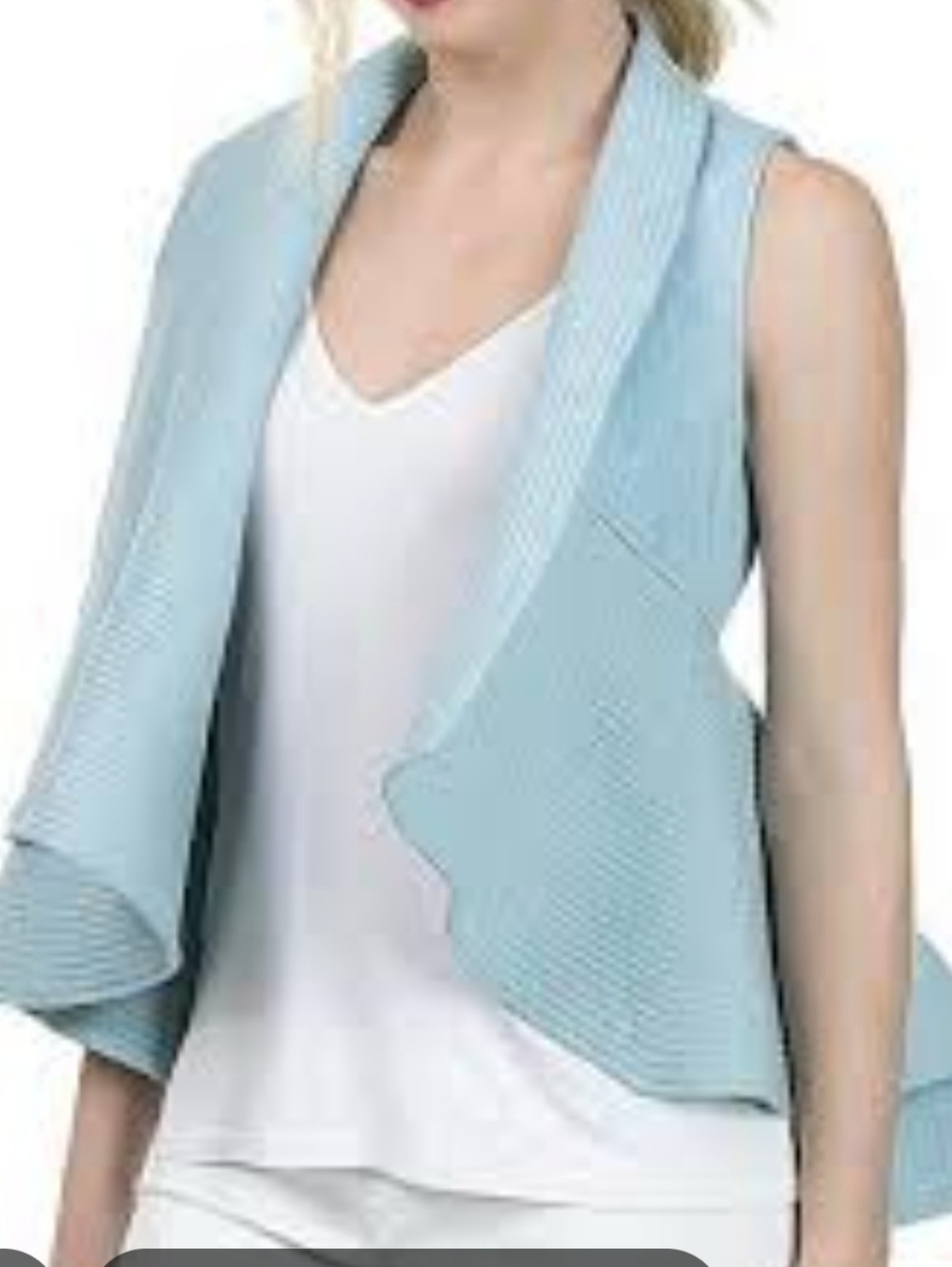 Carribean Queen Sleeveless Quilted Vest